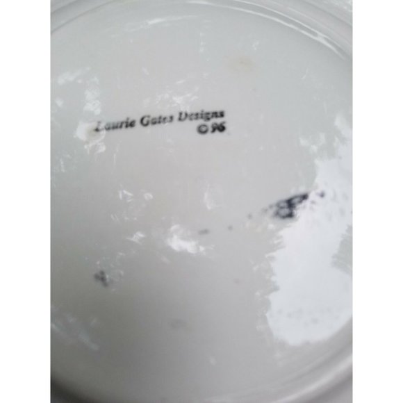 Laurie Gates Designs Plate White Gold Silver - Picture 5 of 8